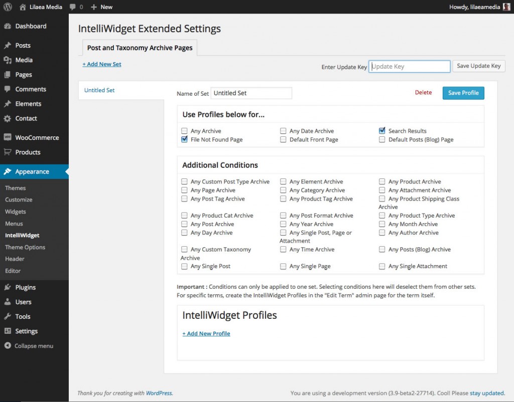 Boost the power of IntelliWidget with the Archive and Taxonomy Extension for WordPress